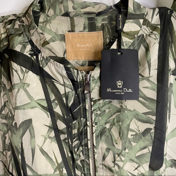 NEW Massimo Dutti Light Packable Jacket Sz XL - Picture 2 of 11